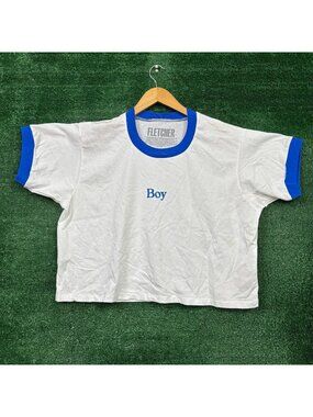 Fletcher Boy Would You Still Love Me If You Really Knew Me Crop Top Size XXL